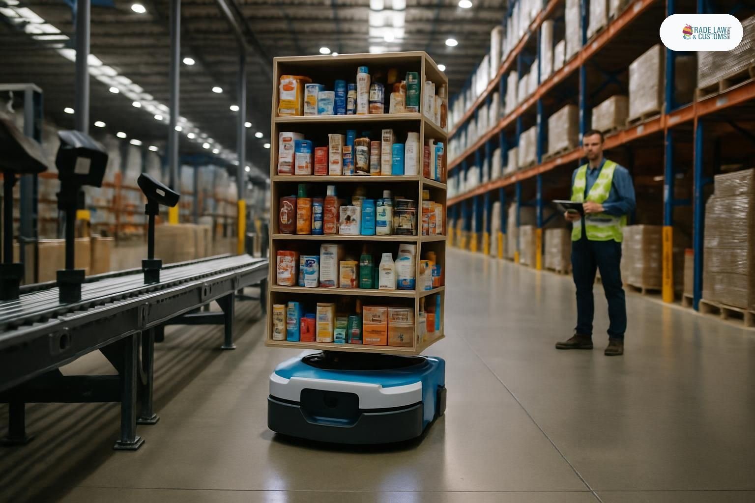 Robots en la cadena logistica