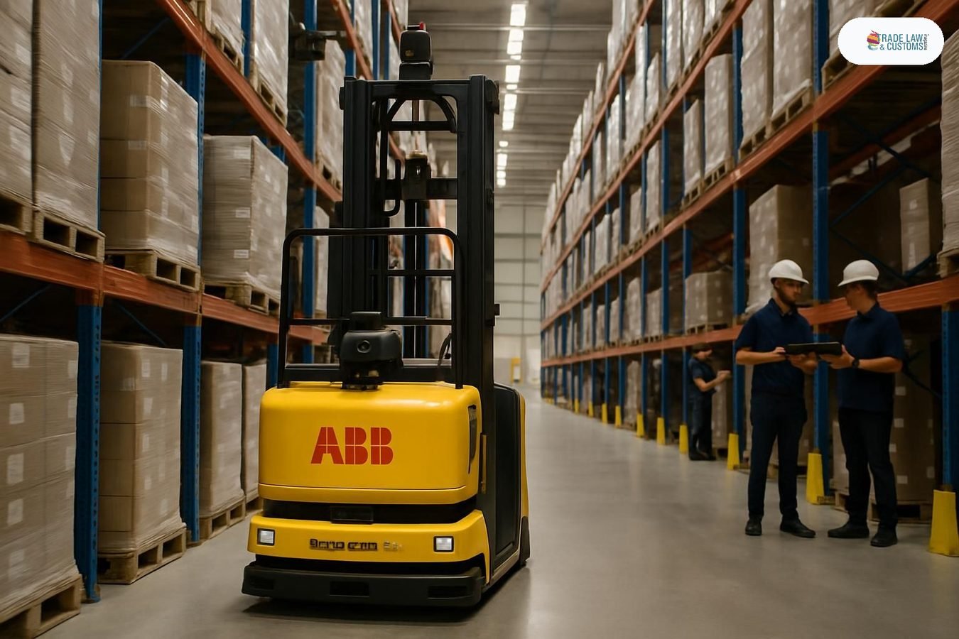 Robots en la cadena logística