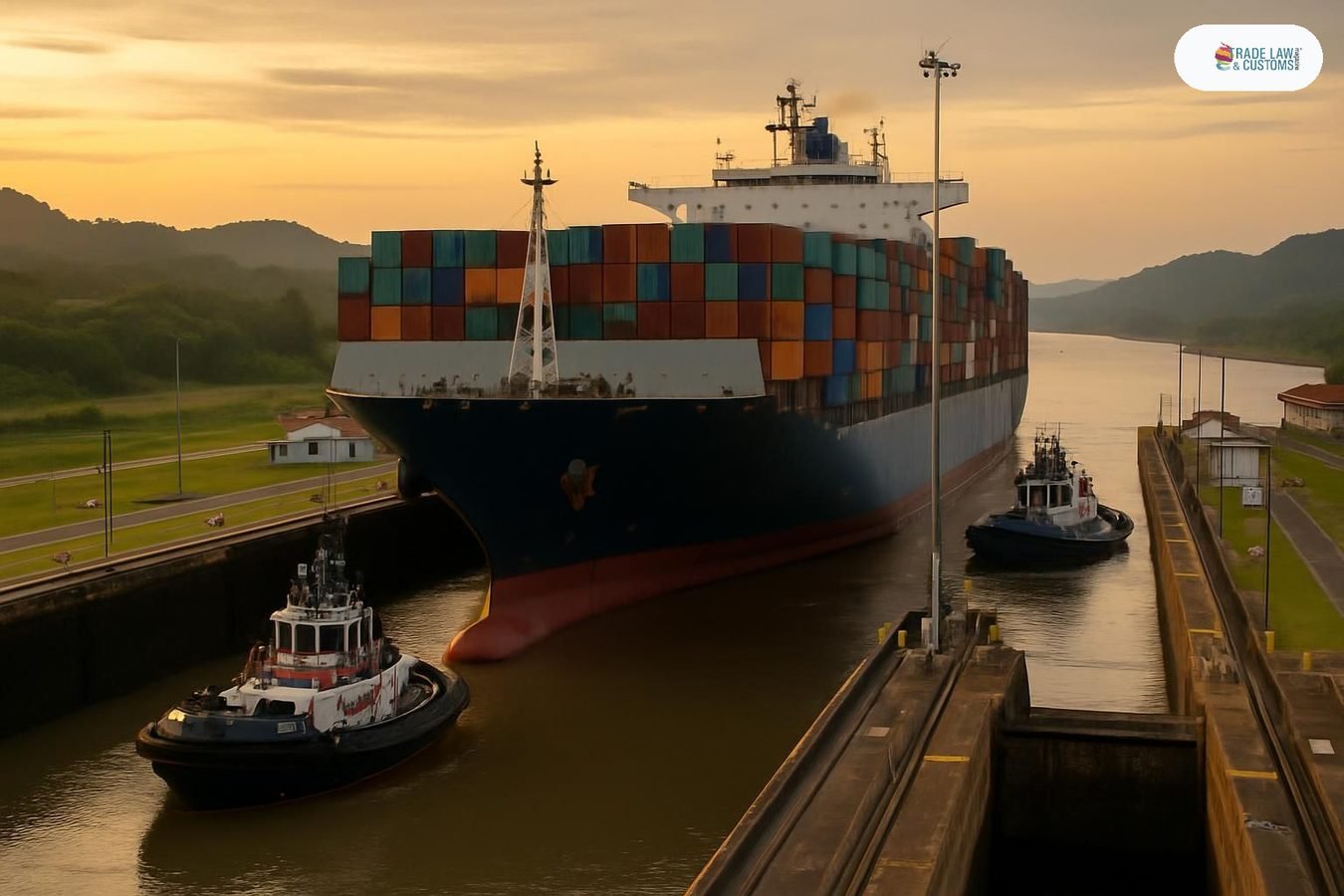 Buque portacontenedores arriba al puerto de Róterdam bajo el régimen EU ETS de emisiones marítimas.