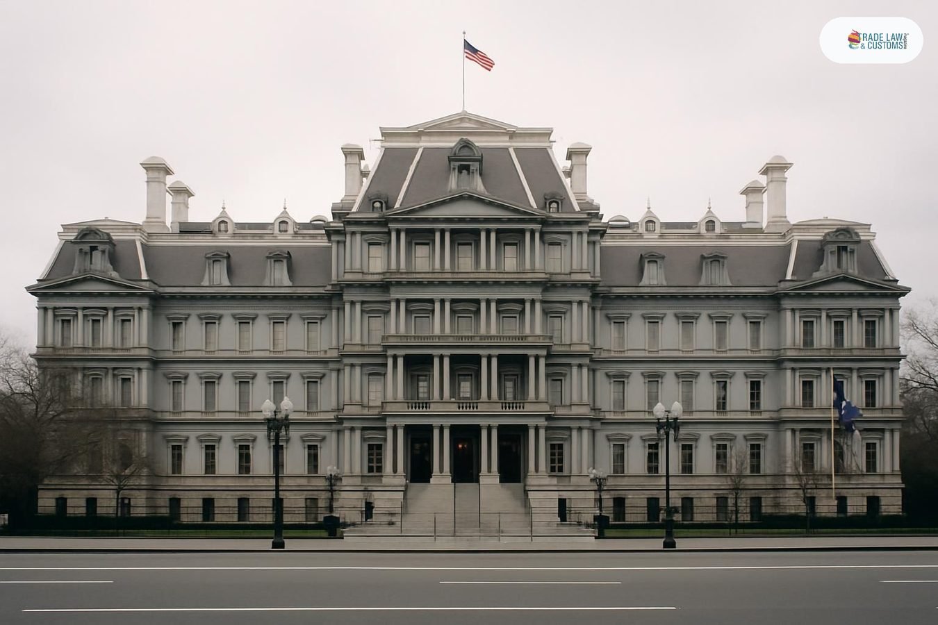Edificio Eisenhower en Washington D.C., sede de negociaciones bilaterales del T-MEC en septiembre de 2026.
