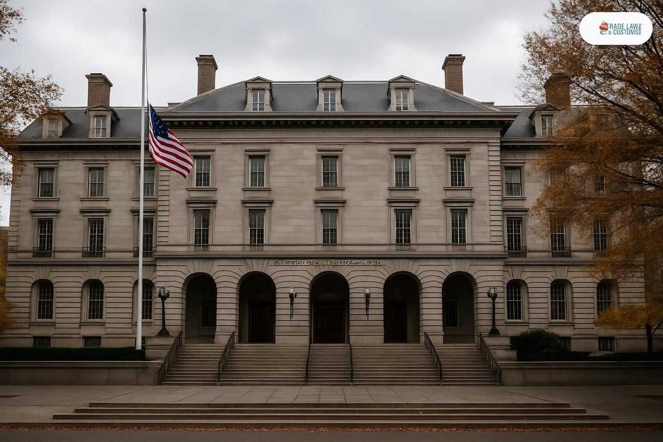 Sede de la USTR en Washington D.C. mientras vence la ventana autoimpuesta para la cuarta ronda bilateral del T-MEC.