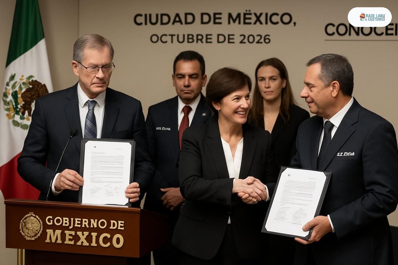 Titular de la ANAM y funcionarios del CONOCER en instalación del Comité de Competencias Aduaneras